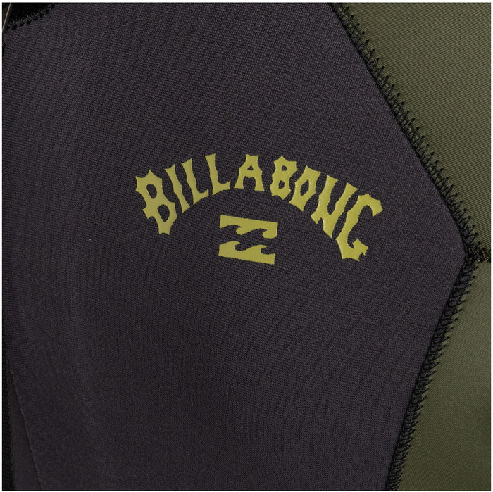 2023 Billabong Mens Intruder 5/4mm Back Zip Wetsuit ABYW100204 - Antique Black